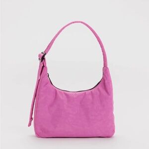 baggu mini nylon shoulder bag extra pink